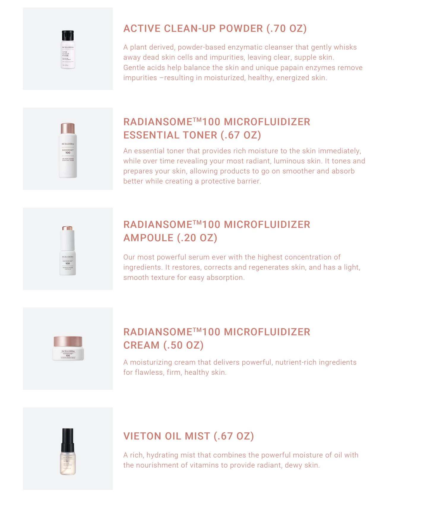 RADIANSOME RIMAN Ritual Experience Kit